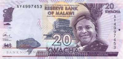 Malawi - 20  Kwacha (#063b_UNC)