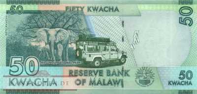 Malawi - 50  Kwacha (#064a_UNC)