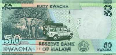 Malawi - 50  Kwacha (#064c_UNC)