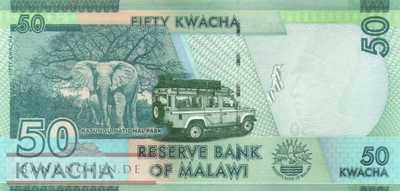 Malawi - 50  Kwacha (#064e_UNC)