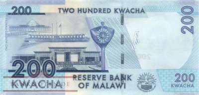 Malawi - 200  Kwacha (#065Ae_UNC)