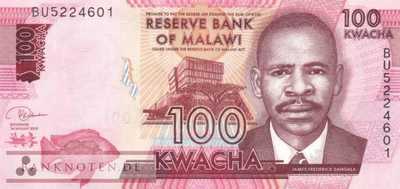 Malawi - 100  Kwacha (#065d_UNC)