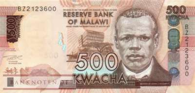 Malawi - 500  Kwacha (#066c_UNC)
