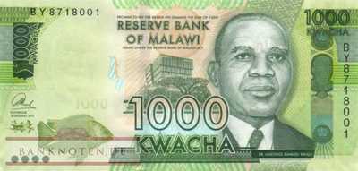Malawi - 1.000  Kwacha (#067c_UNC)