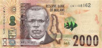 Malawi - 2.000  Kwacha (#070a_UNC)