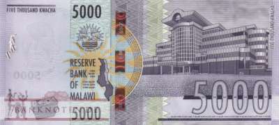 Malawi - 5.000  Kwacha (#071a_UNC)