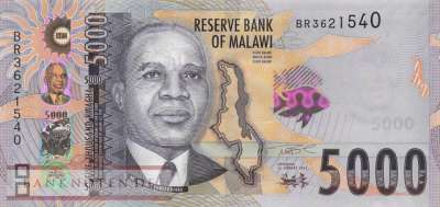Malawi - 5.000  Kwacha (#071d_UNC)