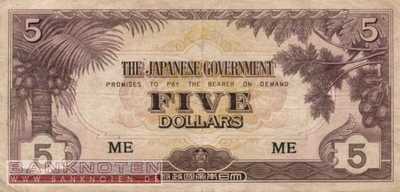 Malaya - 5  Dollars (#M006b_F)