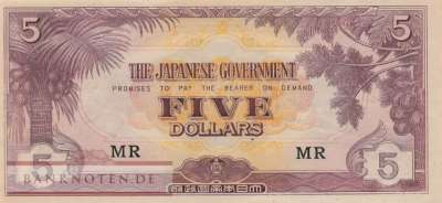 Malaya - 5  Dollars (#M006c_AU)