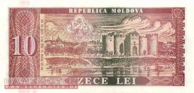Moldavia - 10  Lei (#007_AU)