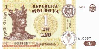 Moldawien - 1  Leu (#008e_UNC)