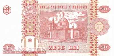 Moldavia - 10  Lei (#010a_UNC)