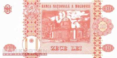 Moldawien - 10  Lei (#010f_UNC)