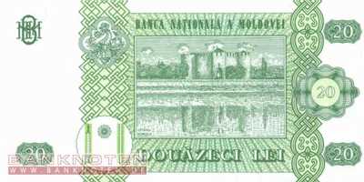 Moldawien - 20  Lei (#013i_UNC)