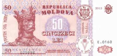 Moldavia - 50  Lei (#014f_UNC)