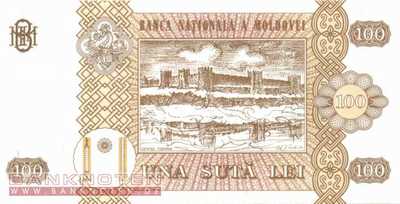 Moldawien - 100  Lei (#015b_UNC)