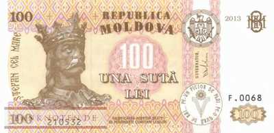 Moldavia - 100  Lei (#015c_UNC)