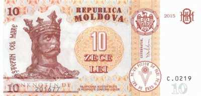 Moldawien - 10  Lei (#022a_UNC)