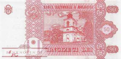 Moldawien - 50  Lei (#024-2_UNC)