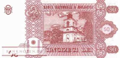 Moldavia - 50  Lei (#024a_UNC)