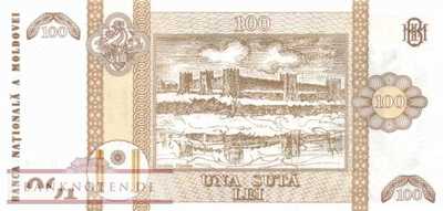 Moldawien - 100  Lei (#025a_UNC)