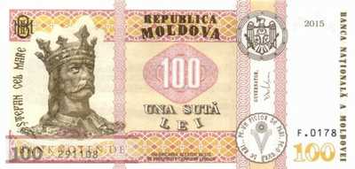 Moldavia - 100  Lei (#025a_UNC)