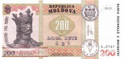 Moldavia - 200  Lei (#026b_UNC)
