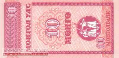 Mongolia - 10 Mongo (#049_UNC)