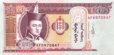Mongolia - 20  Tugrik (#063e_UNC)