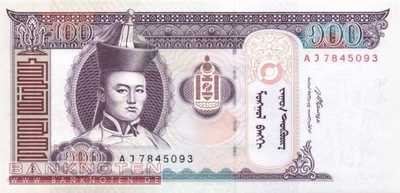 Mongolei - 100  Tugrik (#065b_UNC)