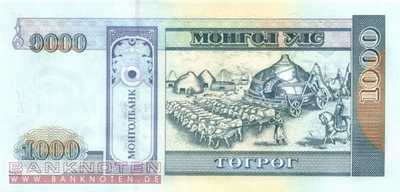 Mongolei - 1.000 Tugrik (#067a_UNC)