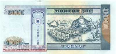 Mongolei - 1.000  Tugrik (#067c_UNC)