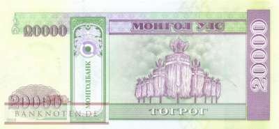 Mongolia - 20.000  Tugrik (#078a_UNC)