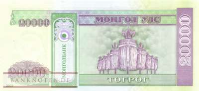 Mongolia - 20.000  Tugrik (#078b_UNC)