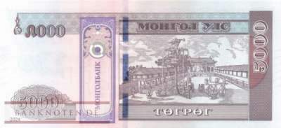 Mongolia - 5.000  Tugrik - 100th Anniversary (#080_UNC)