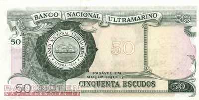 Mozambique - 50 Escudos (#116_UNC)