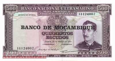 Mozambique - 500 Escudos (#118a_UNC)