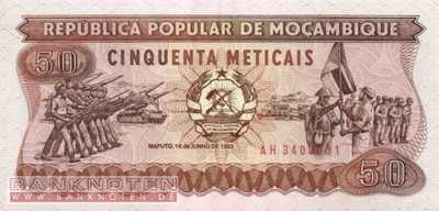 Mozambique - 50  Meticais (#129a_UNC)