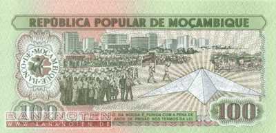 Mozambique - 100  Meticais (#130a2_UNC)