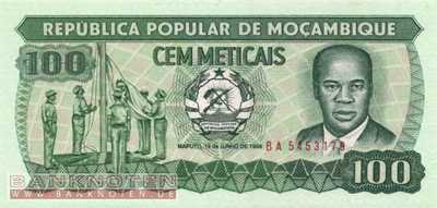 Mozambique - 100  Meticais (#130b_UNC)