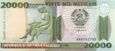 Mozambique - 20.000 Meticais (#140_UNC)