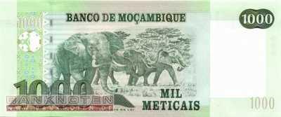 Mozambique - 1.000  Meticais (#148_UNC)