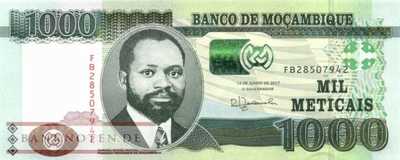 Mozambique - 1.000  Meticais (#154b_UNC)