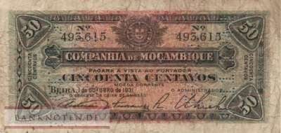 Mozambique - 50  Centavos (#R026_F)