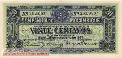 Mozambique - 20  Centavos (#R029_UNC)