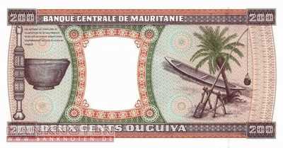Mauretania - 200 Ouguiya (#005e_UNC)