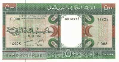 Mauritania - 500  Ouguiya (#006i_UNC)