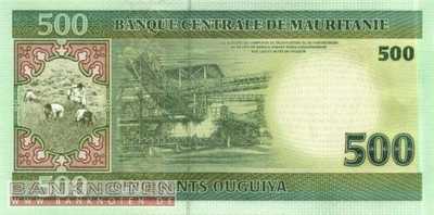 Mauritania - 500  Ouguiya (#012b_UNC)