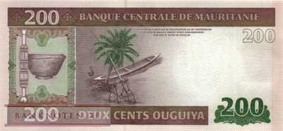 Mauretania - 200  Ouguiya (#017_UNC)