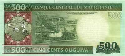 Mauretania - 500  Ouguiya (#018_UNC)